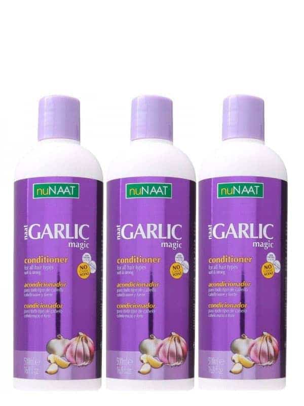 Lot De 3 Naat Garlic Magic Conditioner 500ml Nunaat