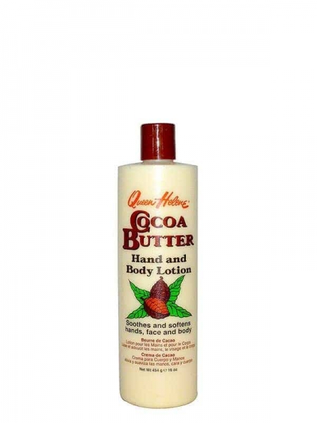 Lotion pour le Corps au Beurre de Cacao 454 g Queen Helene – Hydratation et Douceur Peau Sèche