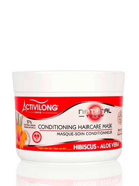 Masque Soin Conditionneur Hydratant Activilong Natural Touch – Réparation Cheveux Secs et Bouclés