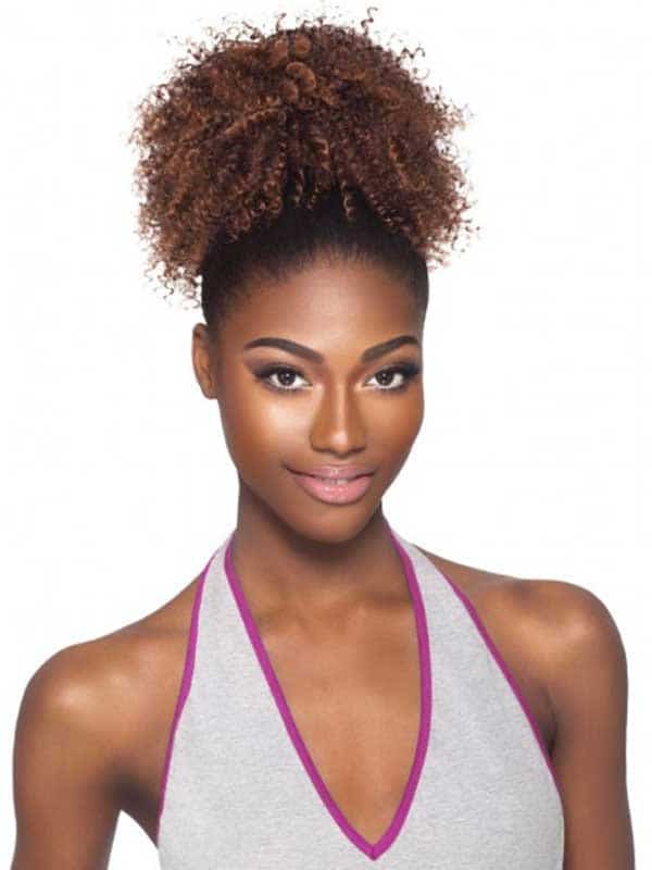 Outre Postiche 4A Kinky – Chignon Bouclé Nature...