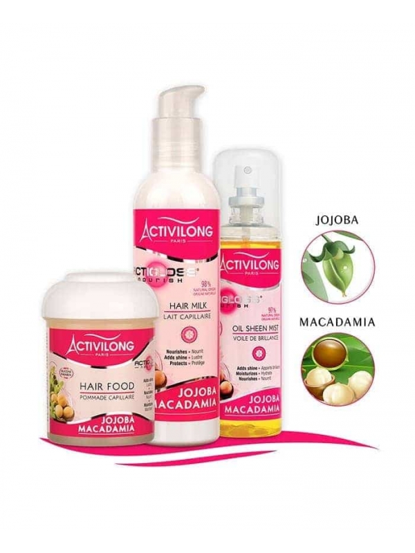 Pack Nutrition & Shine Actigloss Nourish – A...