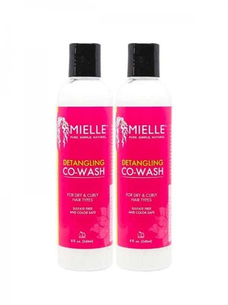Pack De Démelant Co-wash Pour Cheveux Secs Et Bouclés Par Mielle Organics