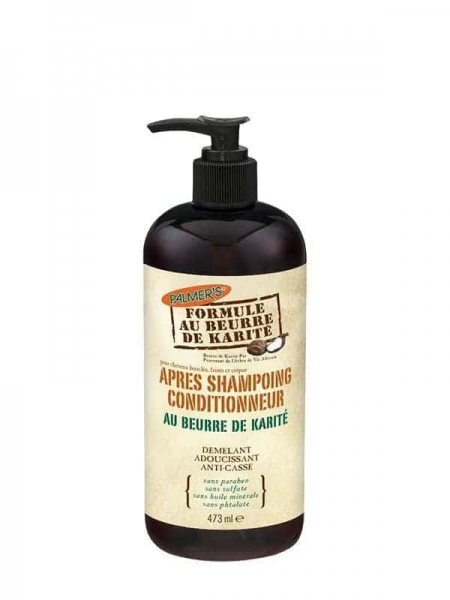Palmer’s Après-Shampooing au Beurre de Karité 473ml – Soin Réparateur & Nourrissant Cheveux Secs, Frisés et Afro