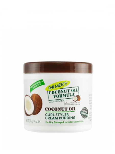 Palmer’s Coconut Oil Formula Curl Styler Cream Pudding – Crème Coiffante Définition et Nutrition Boucles