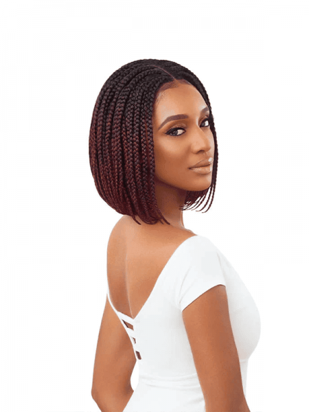 Perruque Tressée Lace 4x4 Box Braid Bob – Outré