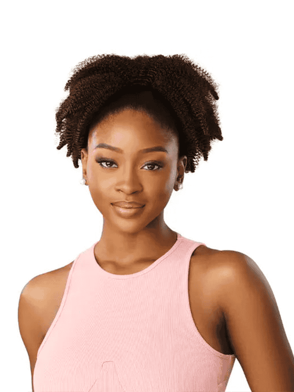 Postiche Afro Crépu Chocolat Kajo – Outré