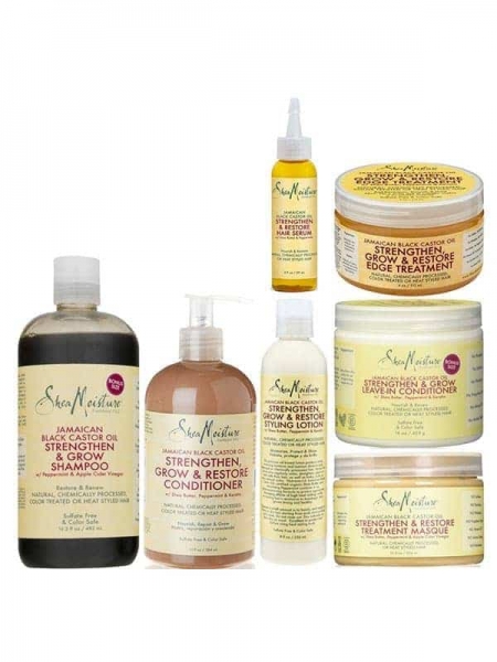Programme Croissance À L'huile De Ricin Noir De Jamaique Shea Moisture