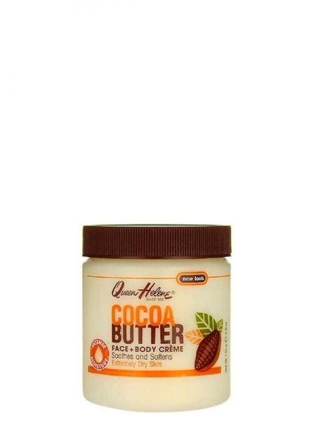 Queen Helene Crème au Beurre de Cacao 142 ml – Soin Hydratant et Nourrissant Peau Sèche