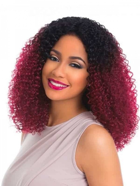 Sensas Custom Lace – Perruque Kinky Curl 100 % Synthétique Premium