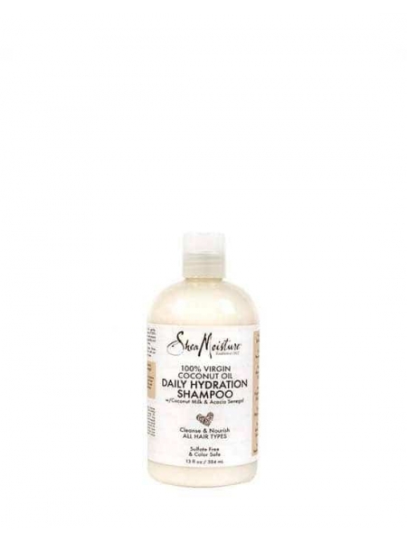 Shea Moisture – Shampooing Hydratant à l’Huile de Coco Vierge 384 ml Shea Moisture – Shampooing Hydratant à l’Huile de Coco Vierge 384 ml
