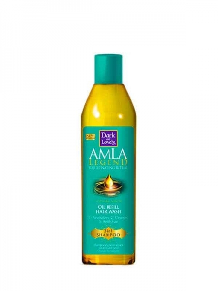 Shampooing 3-en-1 à l’Huile d’Amla Dark & Lovely Amla Legend – Soin Nettoyant & Nourrissant 250ml