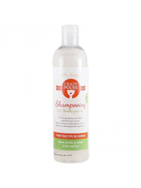 Shampooing a La Menthe-poivree 250ml Afro Naturel