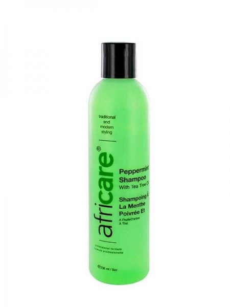 Shampooing à la menthe poivrée Africare