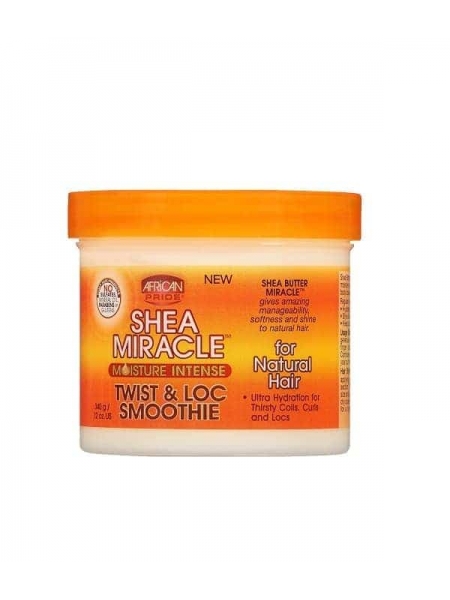 Crème Twist & Loc Shea Miracle African Pride – Soin Coiffant Hydratant Cheveux Afro