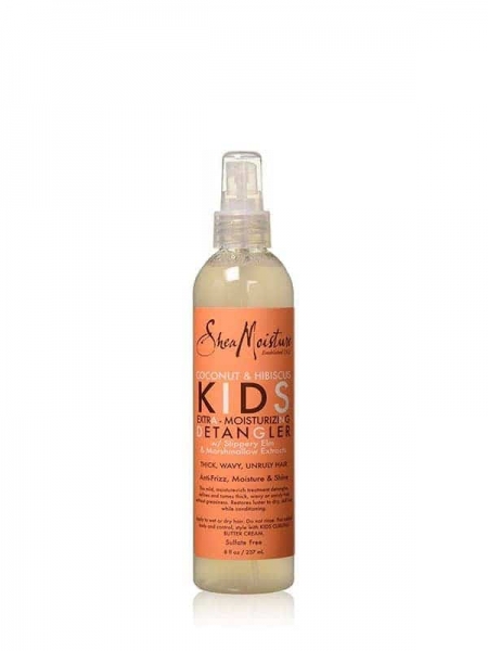 SheaMoisture Coconut & Hibiscus Kids Detangler 237 ml – Spray Démêlant Hydratant Enfants