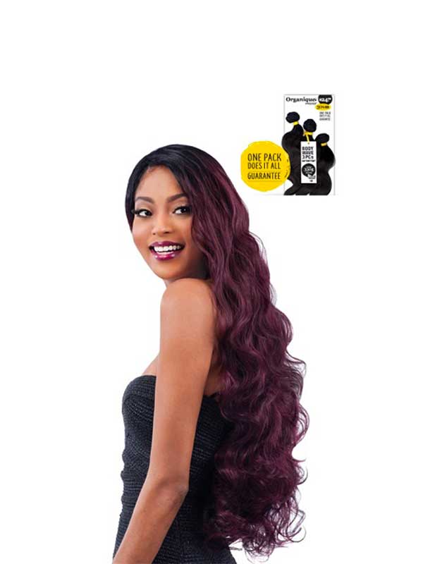 Tissage Organique Body Wave 3 Pcs 24-26-28 Pouces Freetress – Longues Ondulations Naturelles
