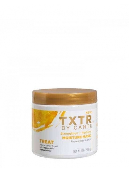 Treat Masque Hydratant Fortifiant + Restaurateur 396 g Txtr by Cantu – Soin Réparateur Intense