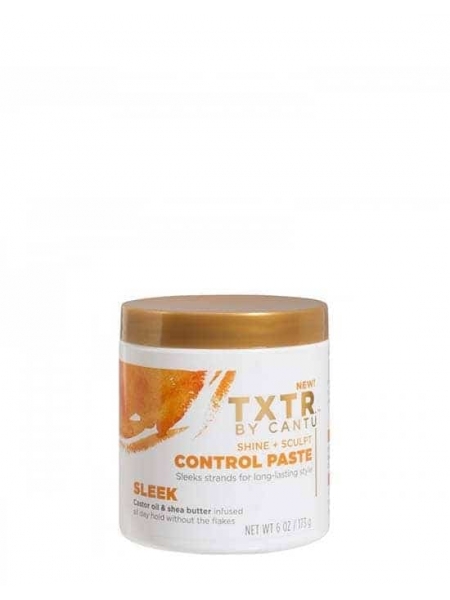 Txtr by Cantu – Shine + Sculpt Control Paste 173 g (Pâte Coiffante Brillance & Contrôle)