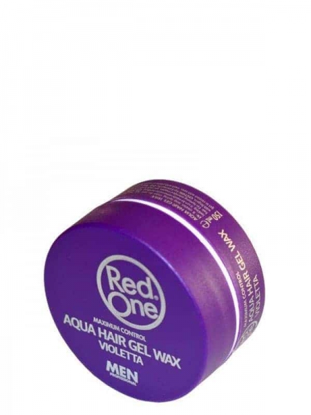 Violetta Aqua Hair Gel Wax 150 ml Red One – Cire Gel Coiffante Forte Tenue