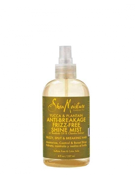 Yucca & Plantain Anti Breakage Frizz-free Shine Mist 237ml Shea Moisture