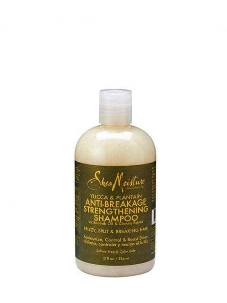 Yucca & Plantain Anti-Breakage Strengthening Shampoo 384 ml Shea Moisture – Shampooing Fortifiant Anti-Casse Yucca & Plantain Anti-Breakage Strengthening Shampoo 384 ml Shea Moisture – Shampooing Fortifiant Anti-Casse