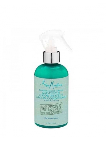 Zanzibar Marine Complex Après-Shampooing Protecteur Sans Rinçage 236 ml Shea Moisture – Leave-In Soin Marin