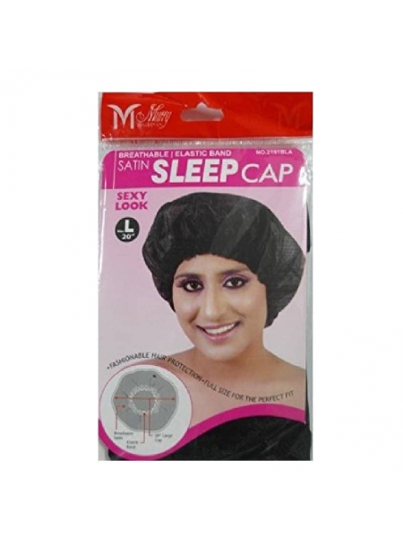 Magic Collection Bonnet de Nuit en Satin N°2191 (51 cm) – Protection Douce & Anti-Casse Pour Cheveux Afro, Bouclés et Frisés
